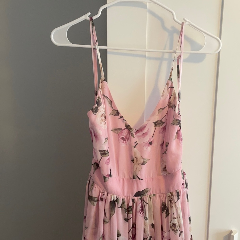 Floral maxi dress